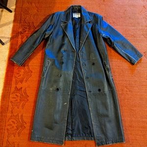 Leather Trenchcoat/Duster